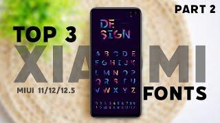 TOP 3 COOL MIUI FONTS DOWNLOAD  XIAOMI BEST FONT FOR ALL MIUI VERSION  PART 2