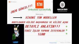 2022 GÜNCEL!! XİAOMİ BOOTLOADER KİLİDİ BAŞVURU NASIL YAPILIR BOOTLOADER KİLİDİ AÇMAK