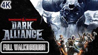 Dungeons & Dragons: Dark Alliance Full Walkthrough (4K 60FPS) Ultra HD