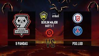 Dota2 - 9 Pandas vs PSG.LGD - Game 1 - ESL One Berlin 2023 - Group A