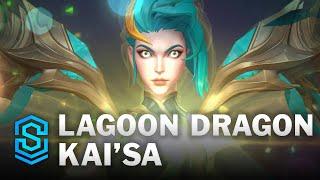 Lagoon Dragon Kai'Sa Wild Rift Skin Spotlight