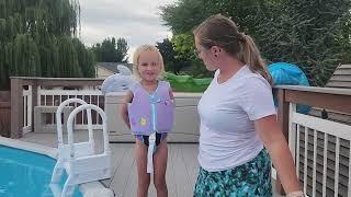 Review of Pottwal Swim Vest for Kids - Swim Jacket for 1-2 Years (24-33LBS)