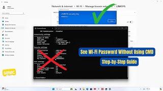 "How to See Wi-Fi Password Without Using CMD | Easy Step-by-Step Guide"