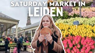 A tour of the Leiden Saturday market 
