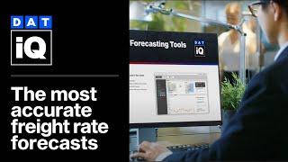 RateView Analytics from DAT iQ: The most accurate freight rate forecasts