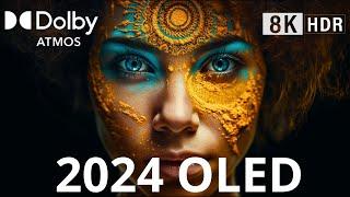 OLED DEMO, 8K HDR 60FPS Video - Colorful Dolby Vision - Dolby Atmos!