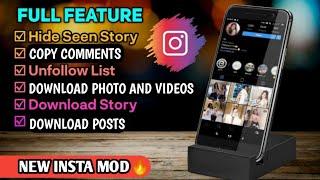 New INSTAGRAM MOD | Unique Mod | Amazing Look And Interesting Features!