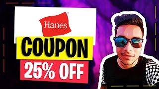 Hanes Promo Code 25% OFF - Hanes Discount Code - Sipon Dawyen