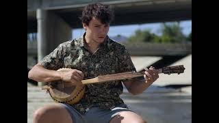 Big Rock Candy Mountain on homemade gourd banjo