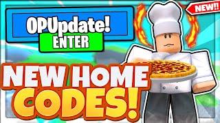 ALL SECRET OP *NEW HOME* UPDATE CODES In Roblox Restaurant Tycoon 2!