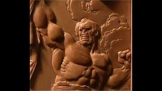 Hulk Plaque ( SCULPTURE) - JiM SWEET art / nOBODYart