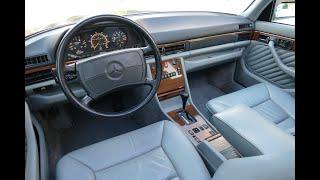 1989 Mercedes-Benz 300SE 1 owner 39k miles Drive Video 2/2/22