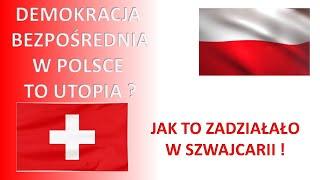 Demokracja bezpośrednia w Polsce to utopia ?