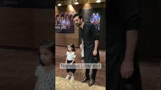 Hamza Ali Abbas with Little Fan ️ #hamzaaliabbasi #maulajuttchallenge #naimalkhawar #short