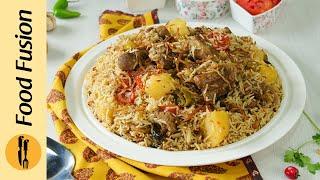 Degi Aloo Mutton Pulao - Bakra Eid Special Recipe by Food Fusion
