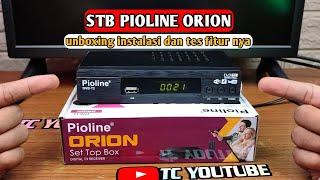 STB PIOLINE ORION + cara pasang set top box pioline orion ke tv