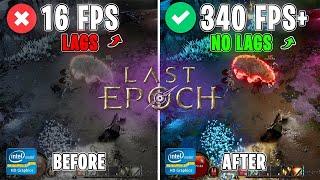 How to Fix Lags & Stuttering in Last Epoch – BEST SETTINGS for ANY PC !