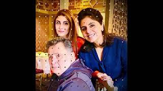 Rishi Kapoor daughter and wife viral video Bollywood