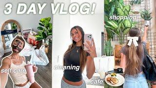 72 hours in my life living alone VLOG | cleaning, organizing, self care, shopping, cafe
