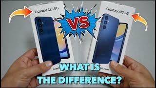 Samsung galaxy A25 Vs Samsung galaxy A15 Full Comparsion