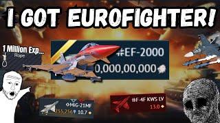 I FINALLY got EUROFIGHTER!(1M exp in one video...) | The WORST Grind Experience [Part 2]