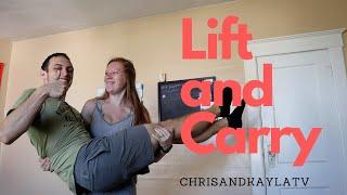 Couples lift and carry challenge