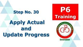  How to Apply Actual and Update Progress Works in Primavera P6