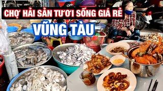 Thực Hư Một Chợ Hải Sản Tươi Sống Ở Vũng Tàu Giá Rẻ Chỉ Bằng 1/2 Chợ Xóm Lưới