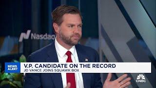 JD Vance on tariffs and taxes