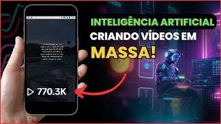 Como Criar 300 TIKTOK em 13 MINUTOS e Monetizar seu Canal Dark - Melhor NICHO de TIKTOK Dark