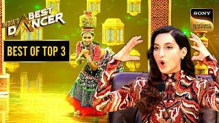 "Resham Ka Roomal" पर Rajasthani Folk Dance को सबने किया Adore | India's Best Dancer 2|Best Of Top 3