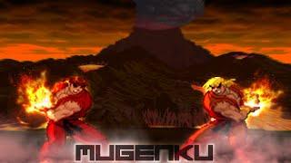 MystikBlaze Evil Ryu vs Reu Evil Ken. Street Fighter MUGEN Multiverse