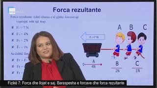 Fizikë 7 - Forca dhe llojet e saj. Baraspesha e forcave dhe forca rezultante.