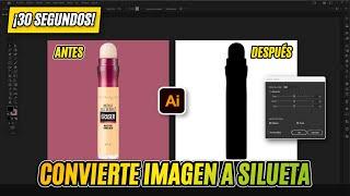 Convierte CUALQUIER Imagen en SILUETA en Illustrator (FÁCIL y RÁPIDO) 