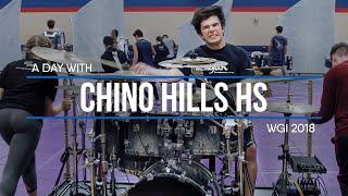 A DAY WITH CHINO HILLS HS | WGI 2018