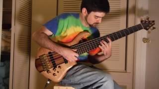 Warrior 6 String Bass: Major 7 Groove