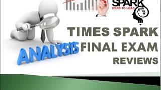 TIMES SPARK EXPECTED CUT OFF & FINAL EXAMINATION REVIEWS