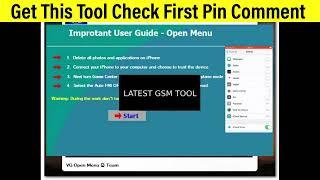 VG Open Menu New Update Latest Version 2024 - iCloud Unlock Removal Tool on any Device