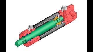 Гидроцилиндр - устройство и принцип работы
