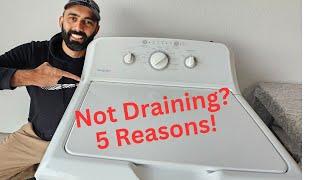 Top 5 Reasons Your Hotpoint Washer Is Not Draining!