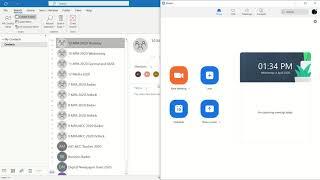 How to use Zoom and Outlook with Calendar Integration