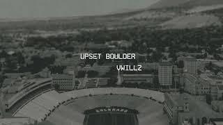 Vwillz - UPSET BOULDER (Official Audio)