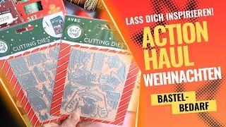 Action Haul 2024: Neuheiten für Weihnachten!  | Weihnachts-Bastelideen und Basteln mit Kindern