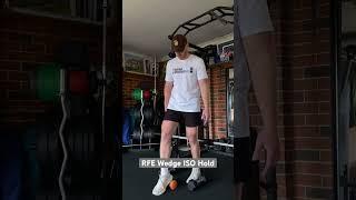 RFE Wedge ISO Hold // Bulgarian Split Squat Wedge ISO Hold