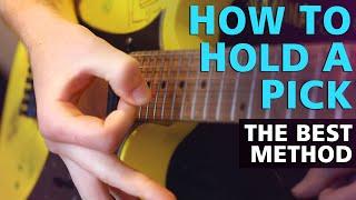 How To Hold Your Guitar Pick Properly (The BEST Way, With Close Up Examples)