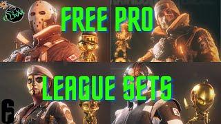 Free Pro League Sets through Twitch Drops - Rainbow Six Siege