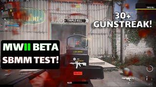 MWII Beta: SBMM TEST! 30+ GUNSTREAK in HARDPOINT! (reverse boosted) PS5 Gameplay