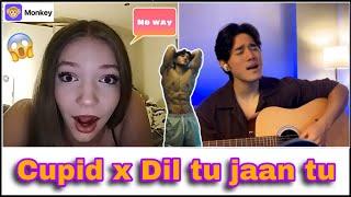 Singing Hindi Mashup at first and taking my shirt off  | They Couldn't Believe it 