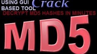 How to crack md5 Hash in Windows