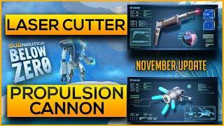 How to get Laser Cutter & Propulsion Cannon November Update | Subnautica Below Zero